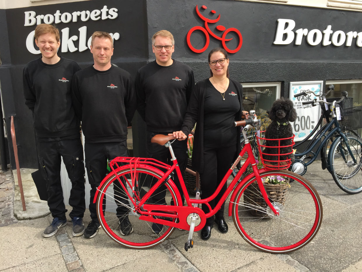 færdig en kop indbildskhed Brotorvets Cykler fejrer 70 år - Næstved Netavis